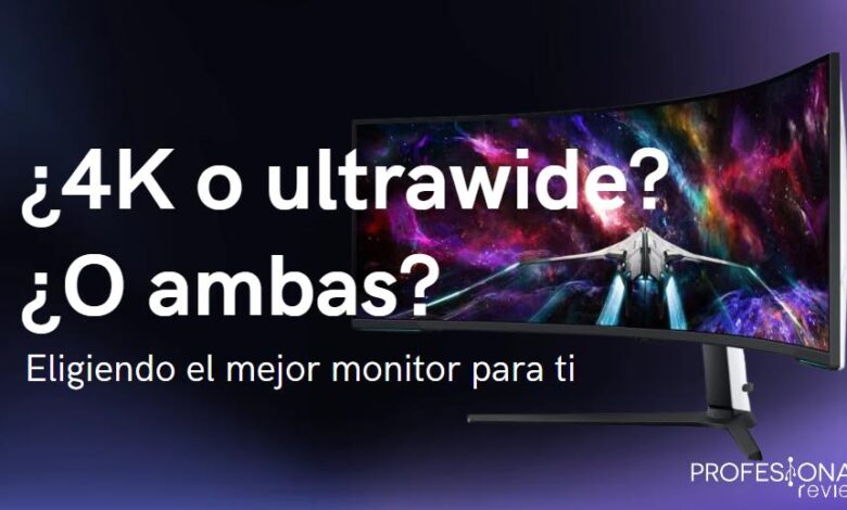 Monitor 4K vs Ultrawide