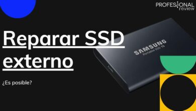Reparar SSD externo