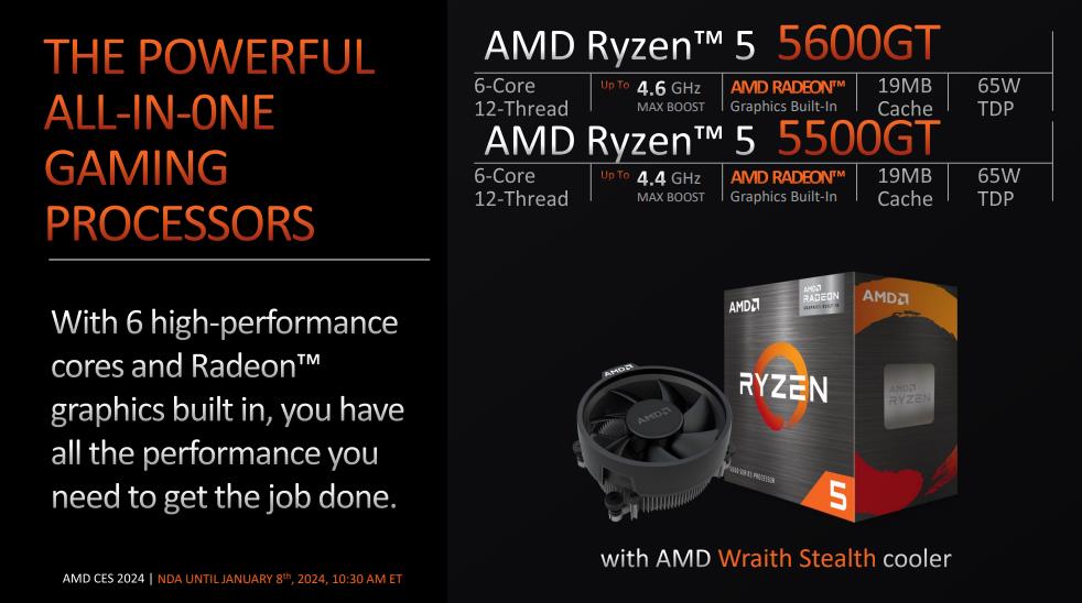 AMD Ryzen 5 5600GT 5500GT
