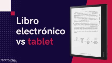 Libro electrónico vs tablet