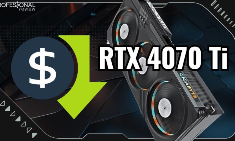 NVIDIA GeForce RTX 4070 Ti precio rebajado