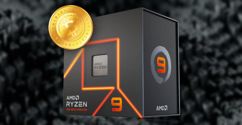 AMD Ryzen 9 7950X ¿La opción más rentable para minar por sobre las GPUs?