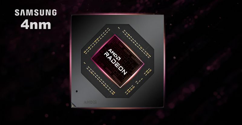 AMD utilizara los nodos de 4 nm de Samsung para sus próximos APU y Radeon