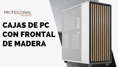 Caja PC frontal madera