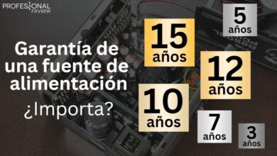 Garantía fuente de alimentación