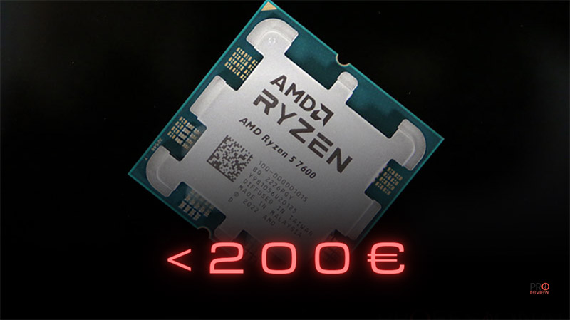 AMD Ryzen 5 7600 baja de los 200 euros y preparan la salida de Zen 5