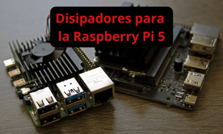 disipadores para Raspberry Pi 5