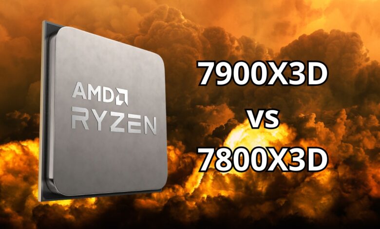7900X3D vs 7800X3D