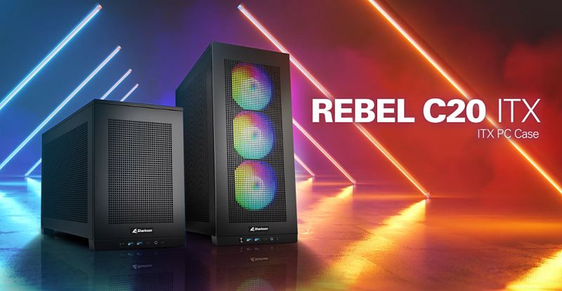 Sharkoon Rebel C20: Caja Mini-ITX preparado para PCs de gama alta