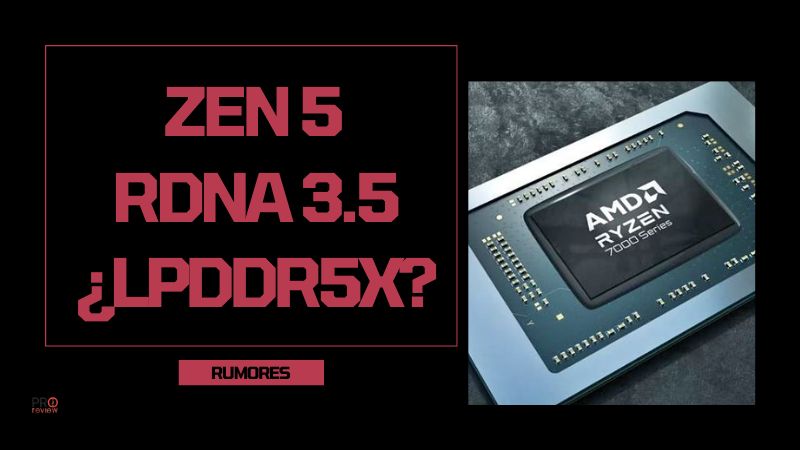 AMD Strix Halo, un «SoC» con 16 núcleos Zen 5 y 40 CUs RDNA 3+ y LPDDR5X