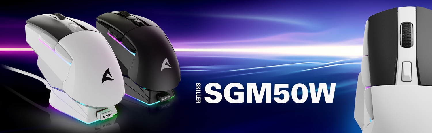 Sharkoon SKILLER SGM35 & SKILLER SGM50W: los nuevos ratones para gaming