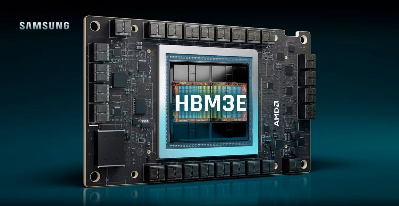 Samsung HBM3E 12-Hi, 128 GB DDR5 y V-NAND de 9a Gen entran en producción