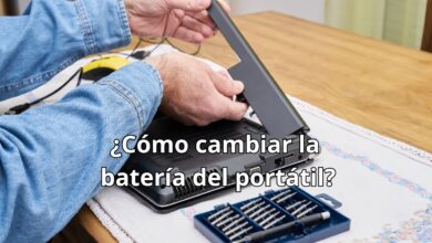 cambiar la batería del portátil