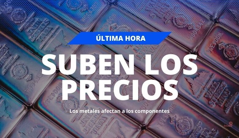 precios componentes
