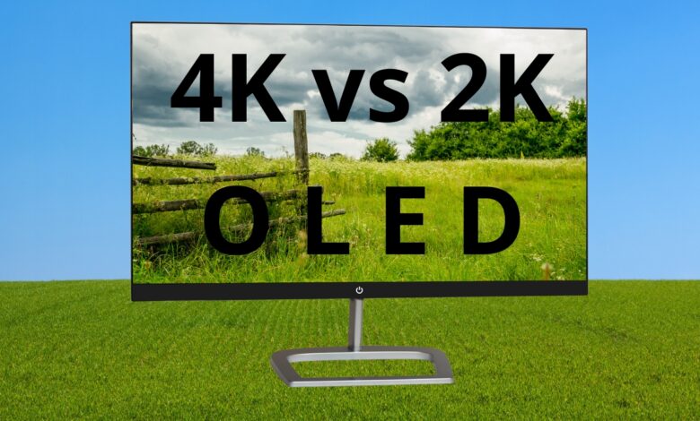 monitor 4k vs 2k oled