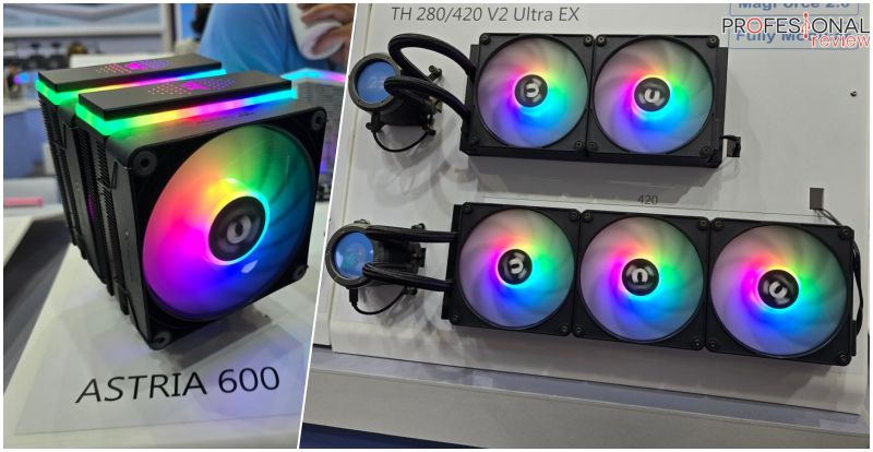 Thermaltake TH420 V2 Ultra EX ARGB es anunciado junto al disipador ASTRIA 600 ARGB