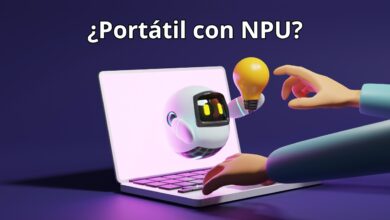 portátil con NPU