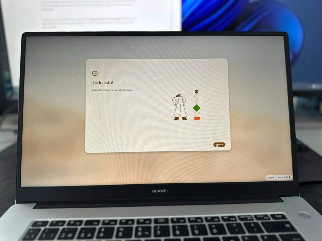 Cómo configurar un Chromebook desde cero Cómo configurar un Chromebook desde cero