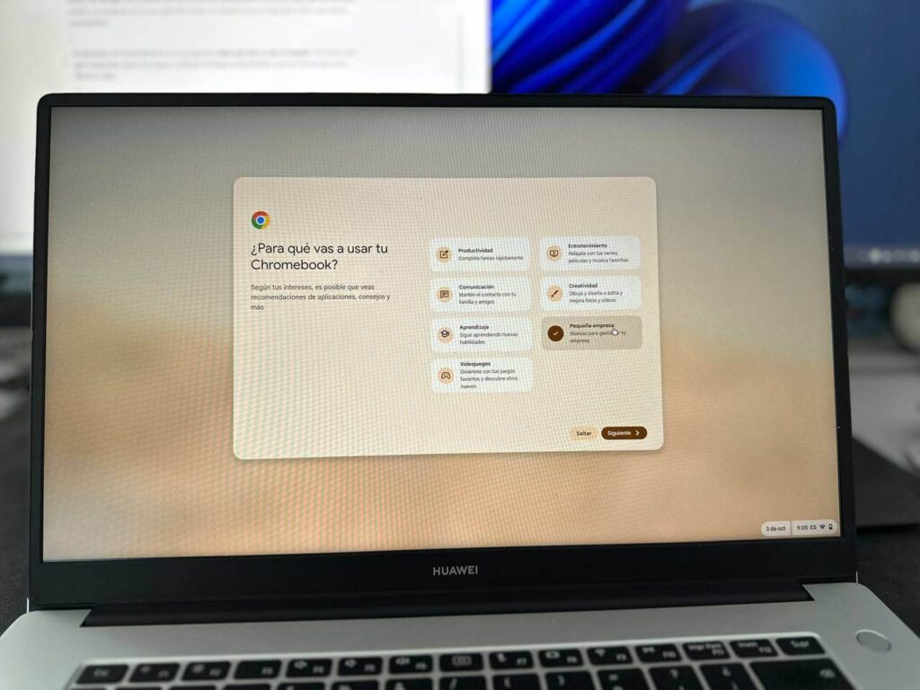 Cómo configurar un Chromebook desde cero Cómo configurar un Chromebook desde cero