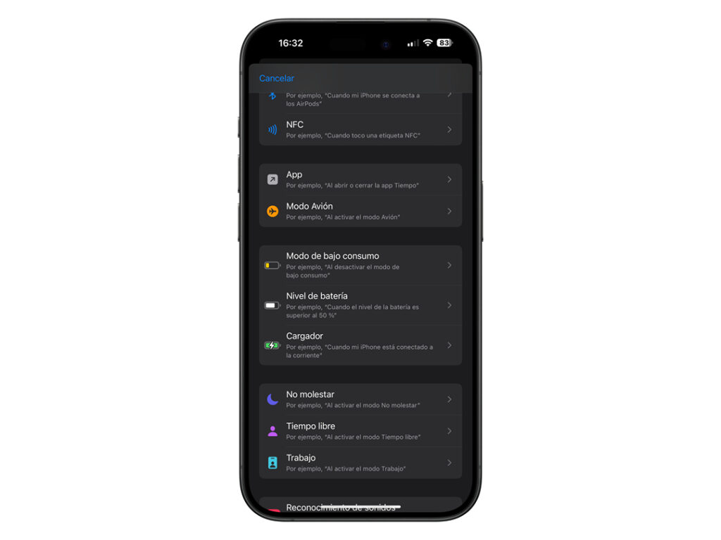 Atajos de iOS