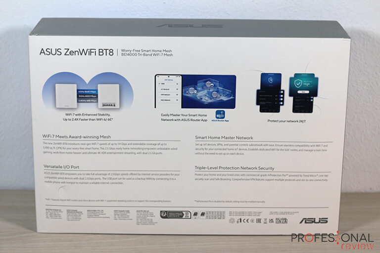 Asus ZenWiFi BT8 Review en Español (Análisis completo)