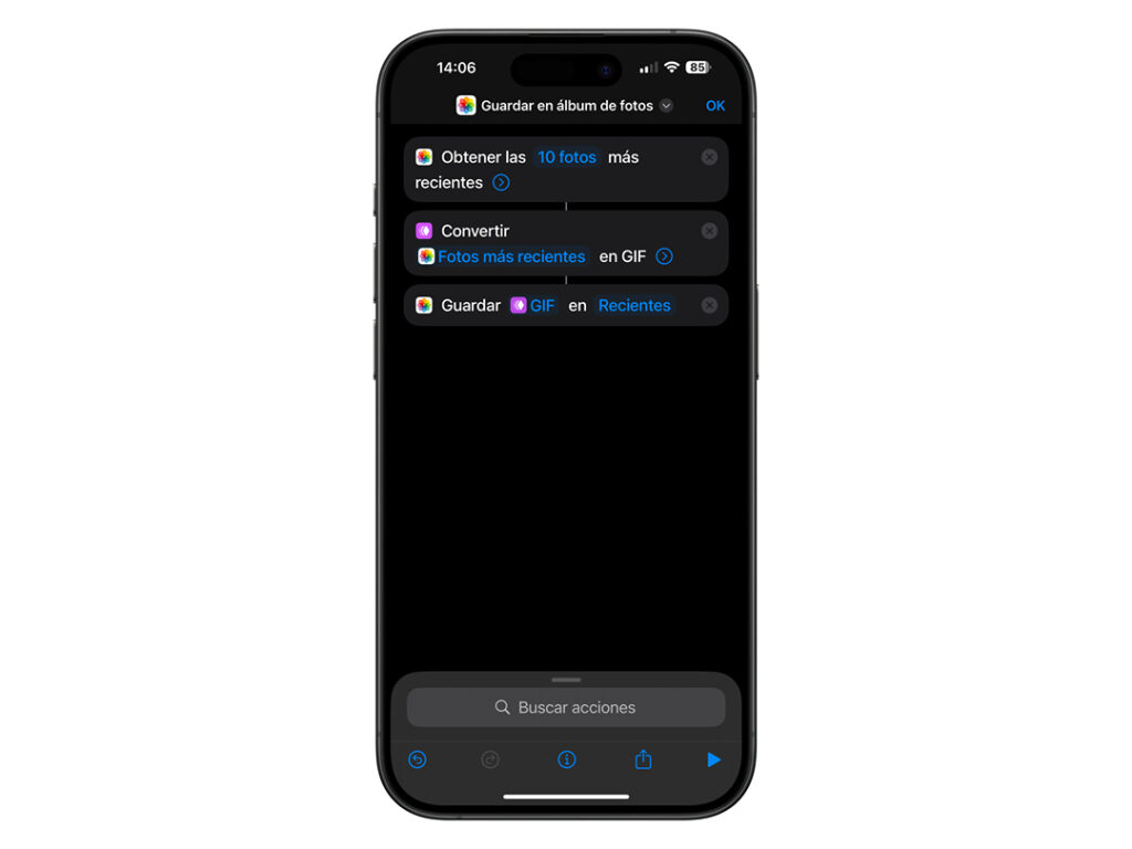 Atajos de iOS