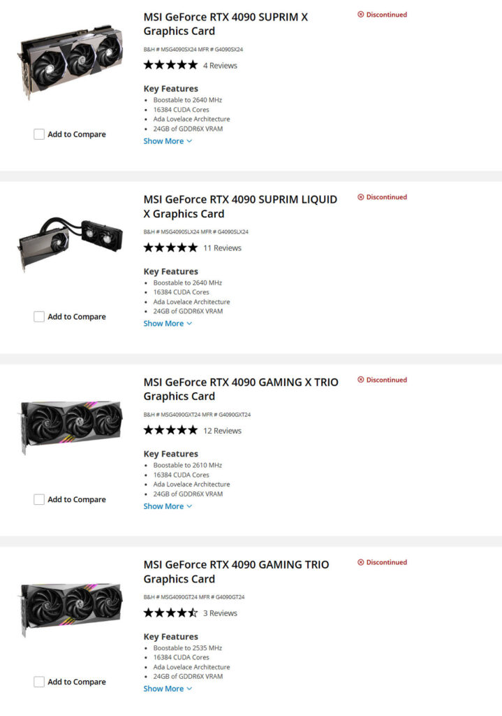 Nvidia RTX 4090 se están vendiendo por encima de los 2600 euros