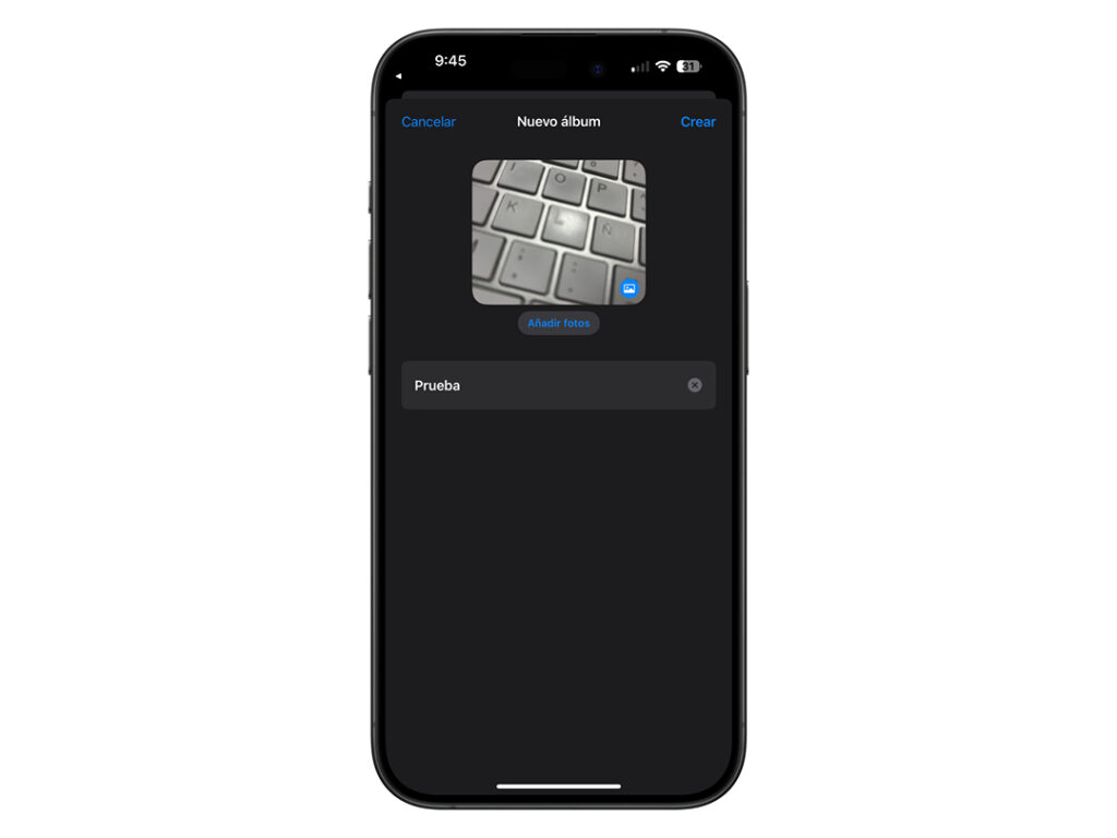 Las fotos de tu iPhone en álbumes