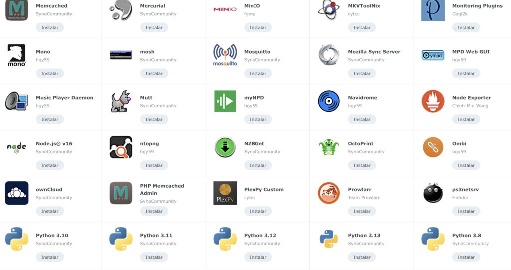 Paquetes de la comunidad en Synology: cómo activar las fuentes externas Paquetes de la comunidad en Synology: cómo activar las fuentes externas