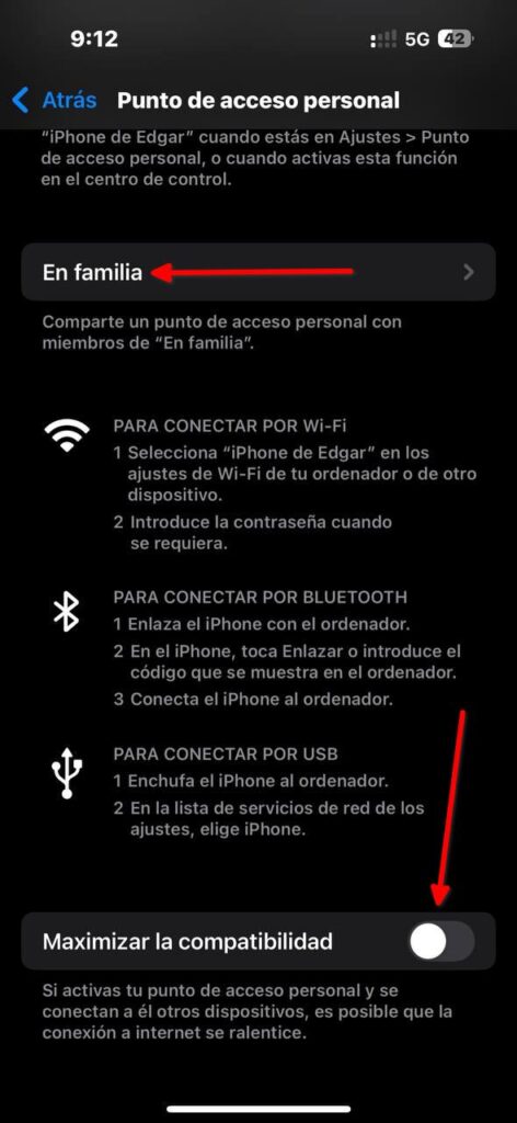 Tethering en iOS: cómo compartir datos con el iPhone Tethering en iOS: cómo compartir datos con el iPhone