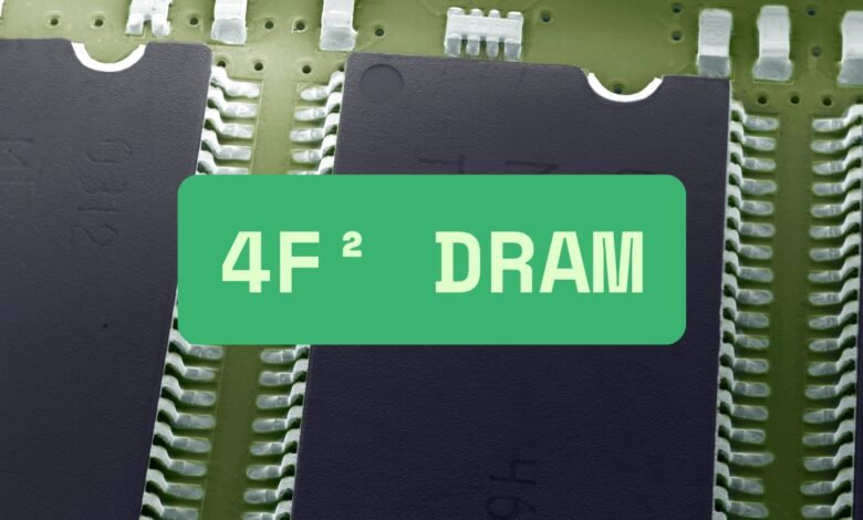 4F² DRAM