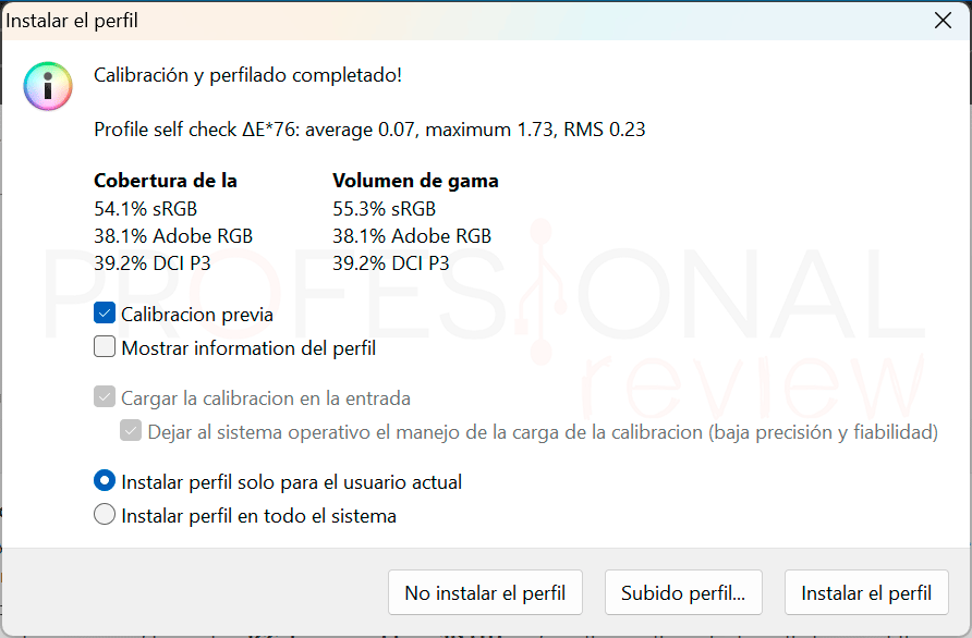 Asus Vivobook S14 2025 Review Asus Vivobook S14 2025 Calibración