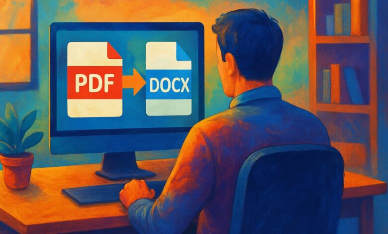 Convertir PDF en Word