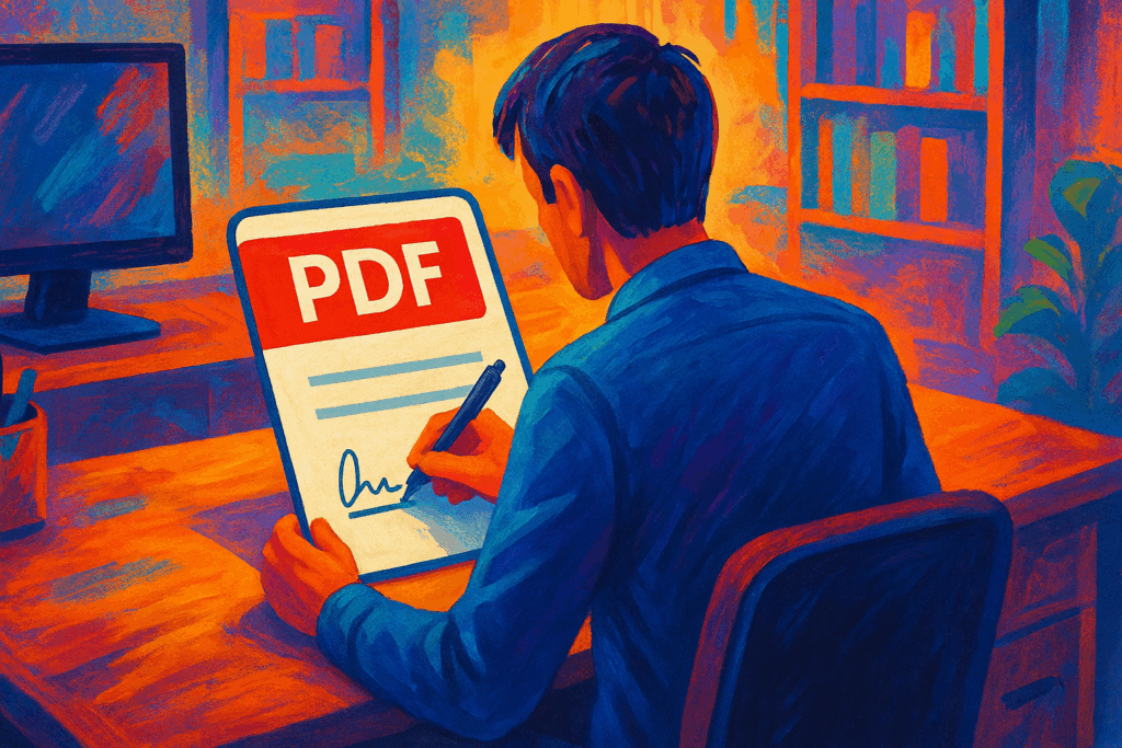 Cómo firmar un documento PDF con tu firma digital o manuscrita Cómo firmar un documento PDF con tu firma digital o manuscrita
