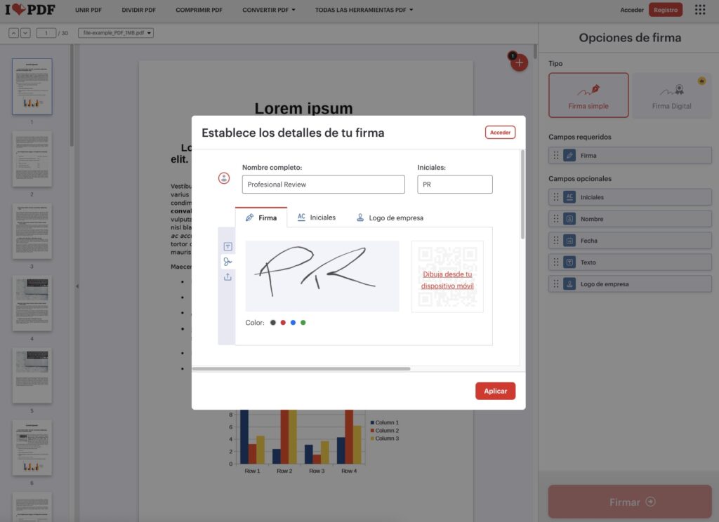 Cómo firmar un documento PDF con tu firma digital o manuscrita Cómo firmar un documento PDF con tu firma digital o manuscrita