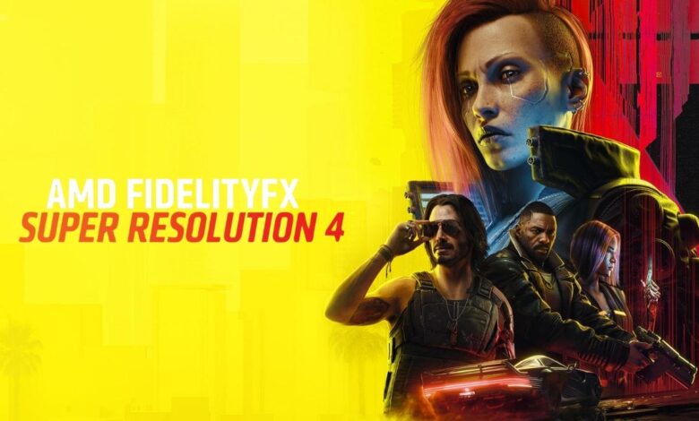 cyberpunk 2077 fsr 4