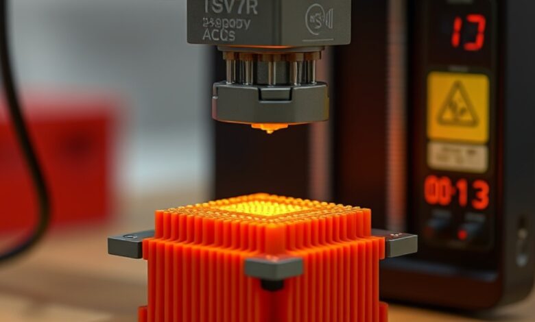 chip impreso 3D
