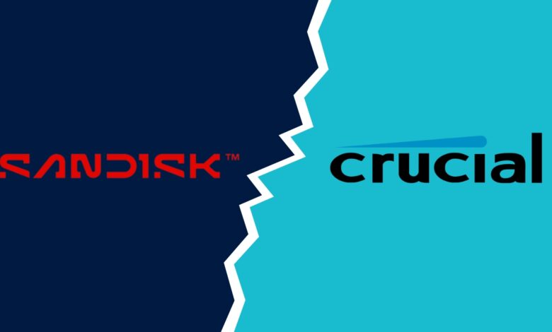 crucial vs sandisk