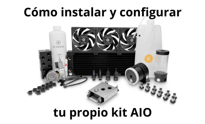 instalar kit AIO