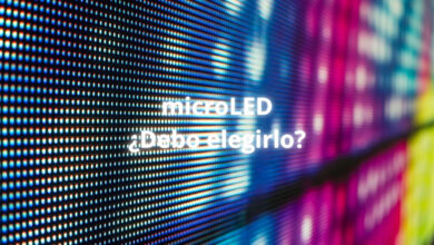 microLED