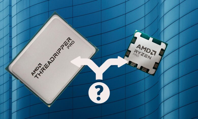 threadripper pro vs ryzen pro