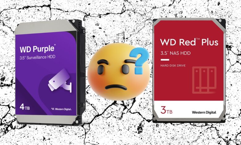 wd red vs purple