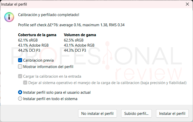 HP Victus 15 2025 Review HP Victus 15 2025 Calibración