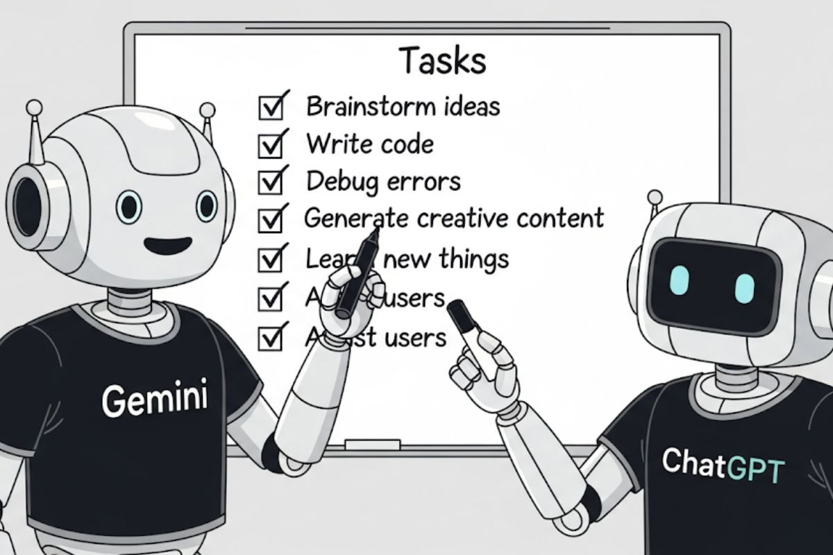 Cómo crear tareas con la IA de ChatGPT y Gemini Cómo crear tareas con la IA de ChatGPT y Gemini