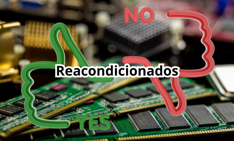 PC componentes reacondicionados