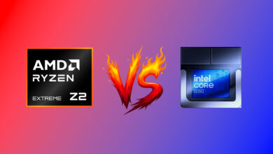AMD Ryzen Z2 Extreme vs Intel Core Ultra 7 258V