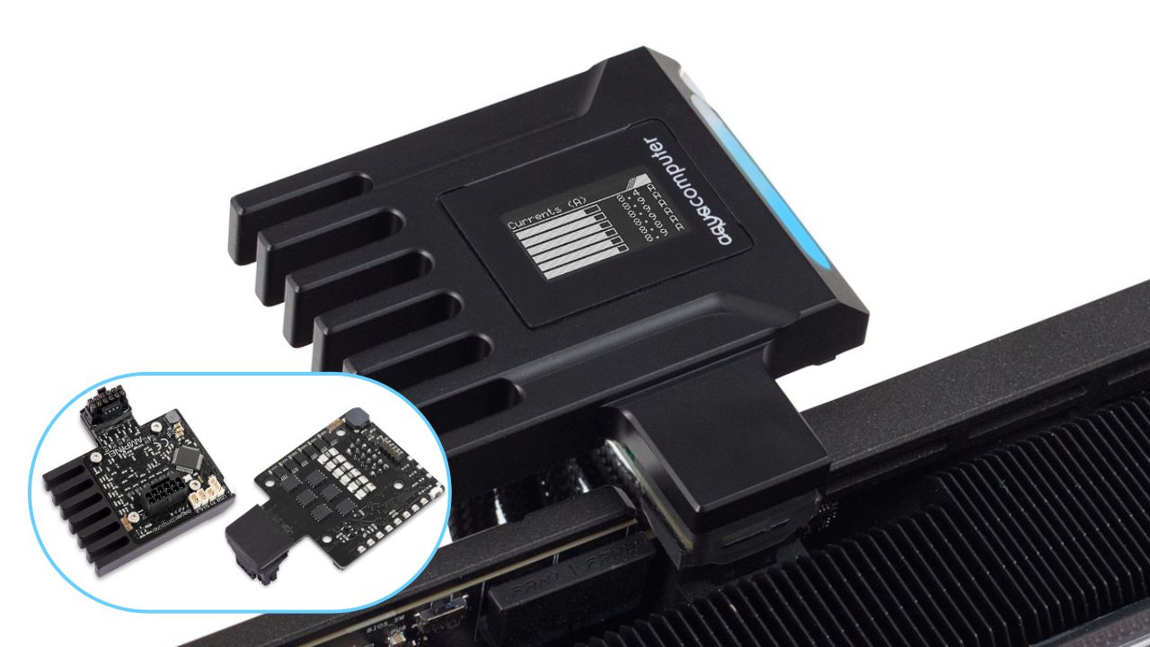 Aqua Computer AMPINEL: una salvaguarda para los conectores 12V-2×6 de tu PC