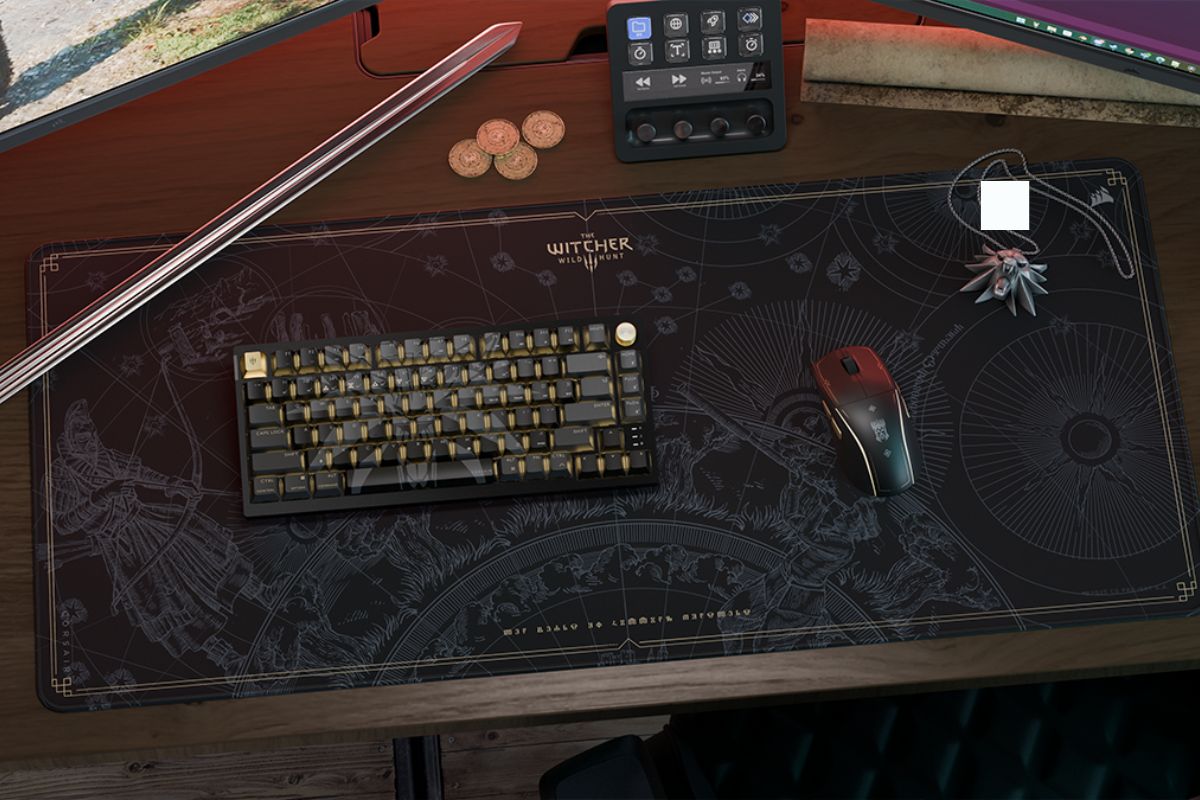 El medallón del Lobo de Geralt llega a tu escritorio: CORSAIR lanza periféricos de The Witcher 3 El medallón del Lobo de Geralt llega a tu escritorio: CORSAIR lanza periféricos de The Witcher 3
