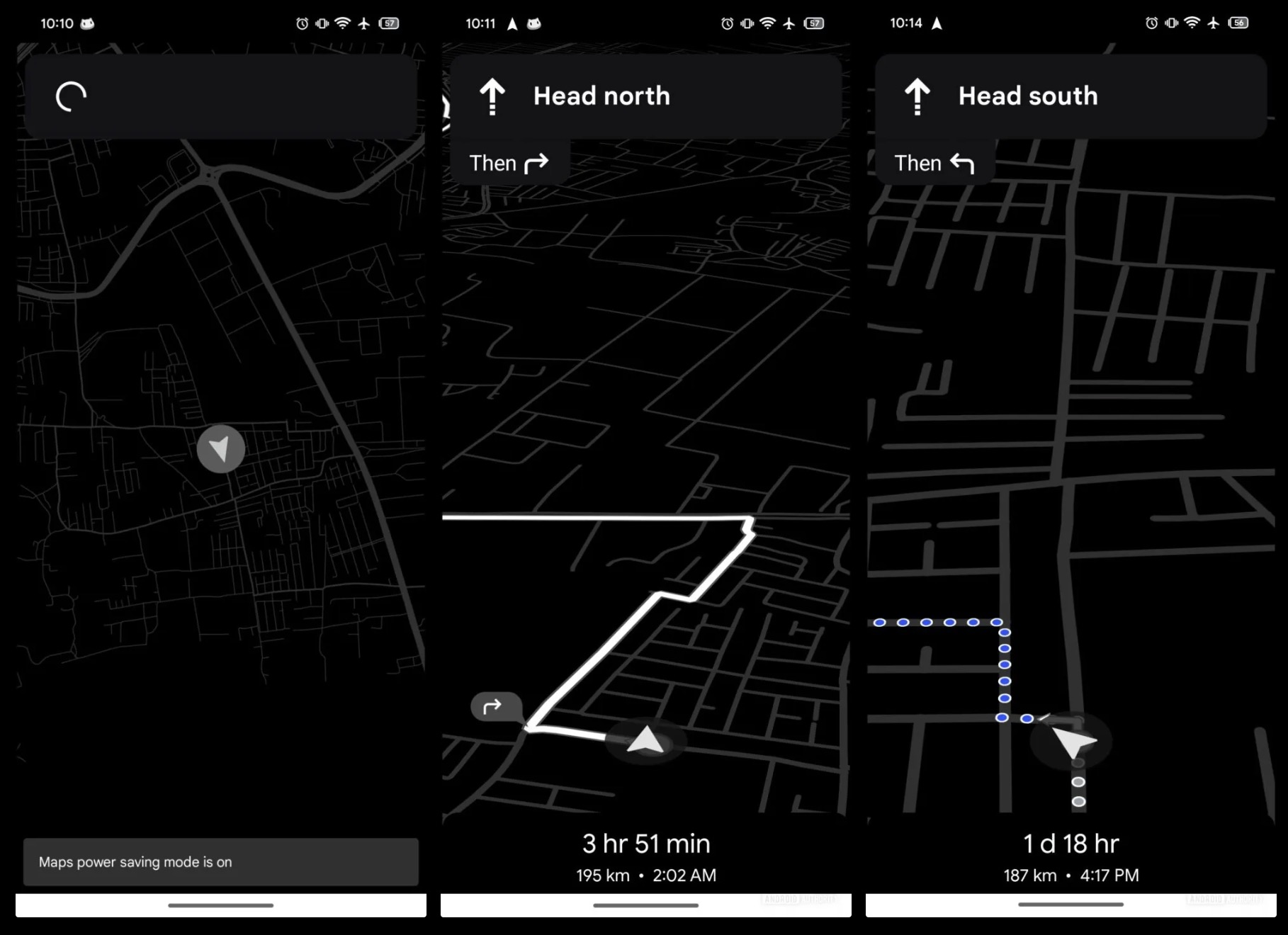 Google Maps prepara un modo de ahorro extremo: se activará con el botón de encendido