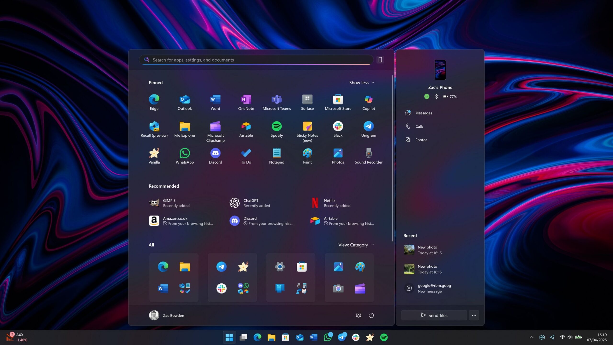 El Menú de Inicio de Windows 11 se renueva: ya está llegando a los usuarios y es mucho más personalizable El Menú de Inicio de Windows 11 se renueva: ya está llegando a los usuarios y es mucho más personalizable